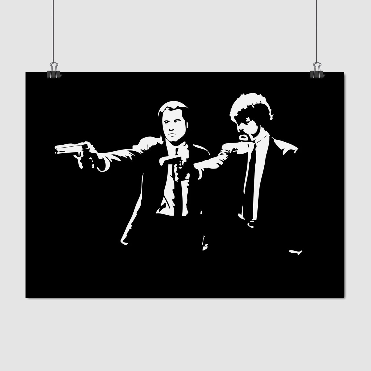Плакат "Кримінальне чтиво, Pulp Fiction", 43×60см