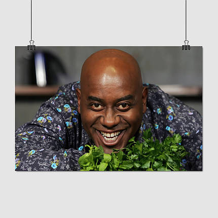 Плакат "Повар Ейнслі Гарріотт, Ainsley Harriott", 40×60см, фото 1