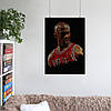 Плакат "Баскетболіст Майкл Джордан, мінімалістичний, фрази, Michael Jordan", 60×43см, фото 6