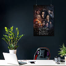 Плакат "Гра Престолів, головні персонажі, GoT, Game of Thrones", 60×40см, фото 4