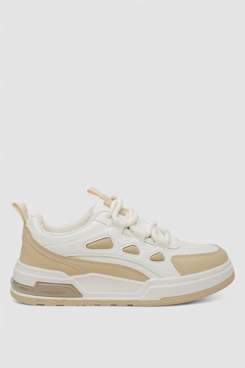 Кросівки чоловічі демісезонні, колір біло-бежевий, 243RHK106, фото 1