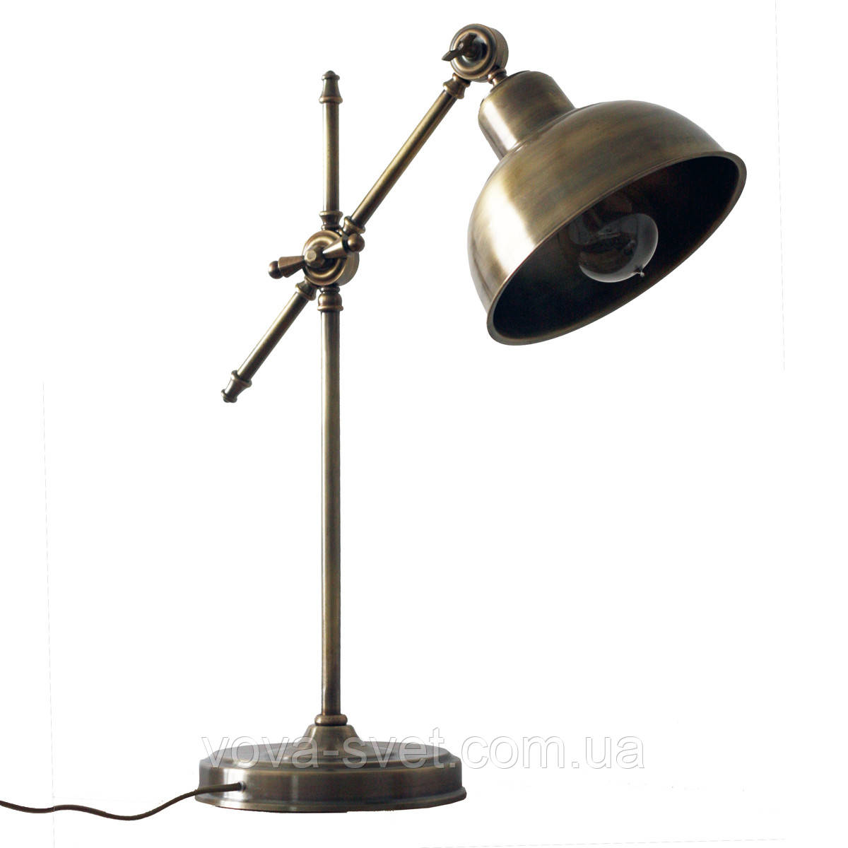 Настільний світильник loft Steampunk [ Table Lamp Vintage style ] Antique