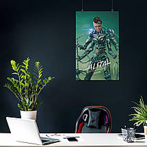 Плакат "Аліта: Бойовий ангел, Screwhead. Alita Battle Angel (2018)", 60×38см, фото 4