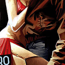 Плакат "Мафія 2, Джо Барбаро з подругою, Joe Barbaro, Mafia Ⅱ", 60×39см, фото 2