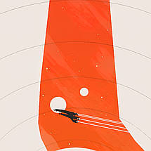 Плакат "Ефект маси, Шепард (female), мінімалістичний, Mass Effect", 60×38см, фото 2