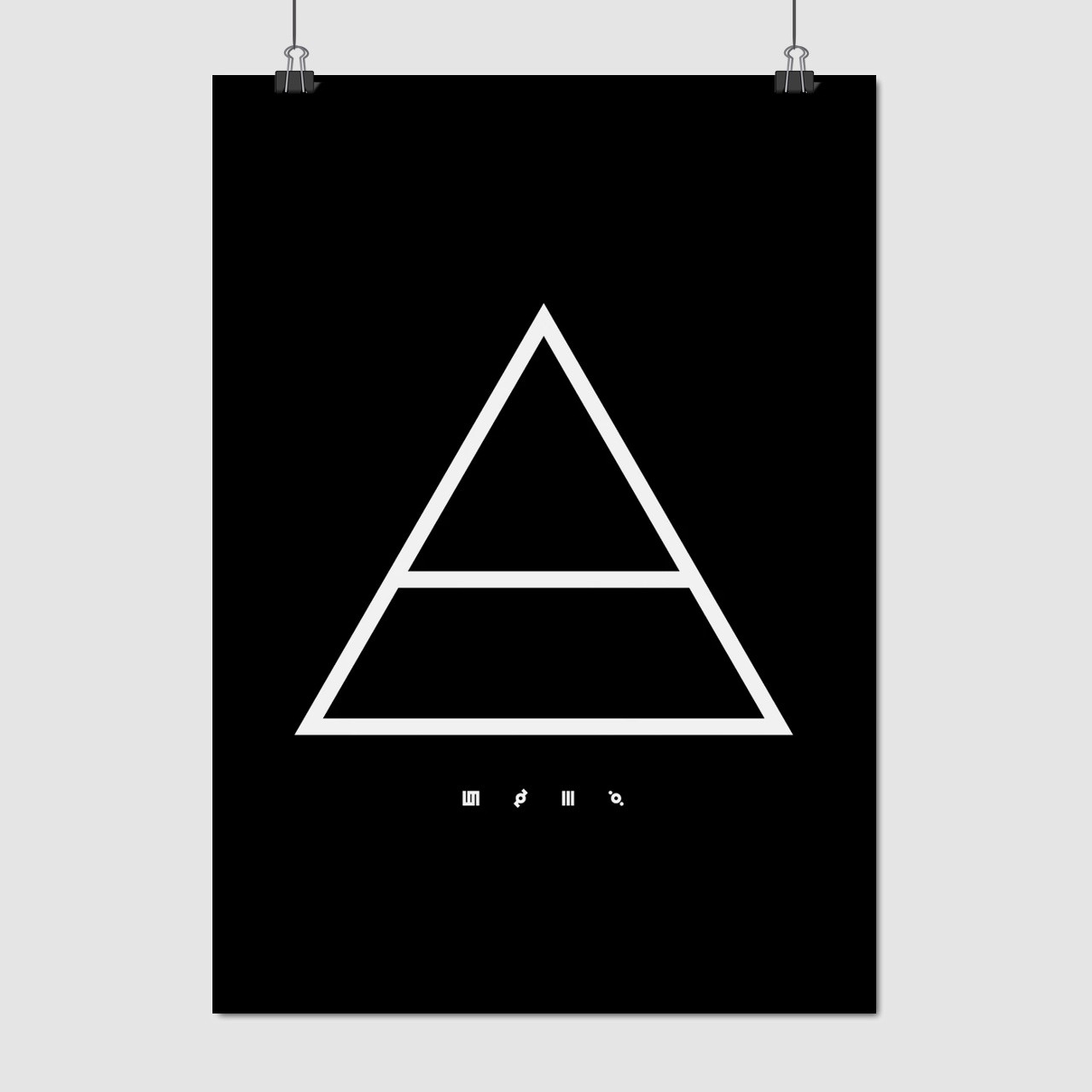 Плакат "30 секунд до Марса, Мітра, 30STM, Thirty seconds to Mars", 60×43см