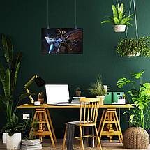 Плакат "Протос на фоні планети, Старкрафт, StarCraft", 38×60см, фото 5