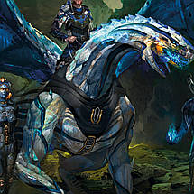 Плакат "Ефект маси, кроссовер с Dragon Age, Mass Effect", 27×60см, фото 2
