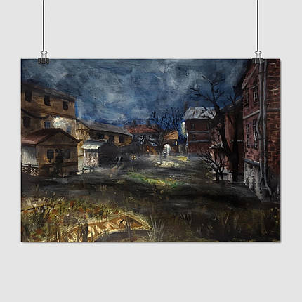 Плакат "Ми не ходимо до Рейвенхолму…Half-Life 2, Ravenholm", 43×60см, фото 1