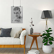 Плакат "Густав Ар, Ліл Піп, репер, LiL PEEP", 60×43см, фото 4