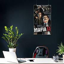 Плакат "Мафія 2, Федеріко Паппалардо, Federico Pappalardo, Mafia Ⅱ", 60×35см, фото 3