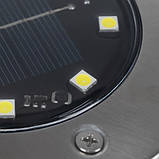 Сонячні садові ліхтарі на сонячні батареї 12 штук Gardlov 24001 Польща, фото 5