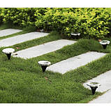 Сонячні садові ліхтарі на сонячні батареї 12 штук Gardlov 24001 Польща, фото 8