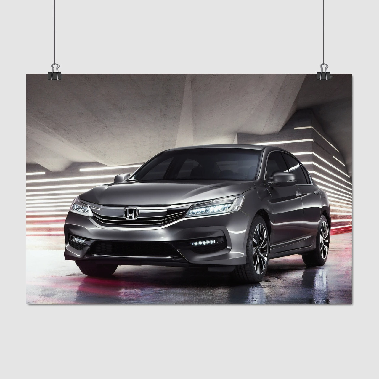 Плакат "Хонда Аккорд, Honda Accord", 43×60см