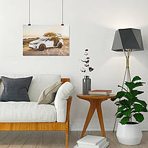 Плакат "Тесла Модель Х, Tesla Model X", 40×60см, фото 4