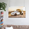Плакат "Тесла Модель Х, Tesla Model X", 40×60см, фото 6