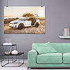 Плакат "Тесла Модель Х, Tesla Model X", 40×60см, фото 8