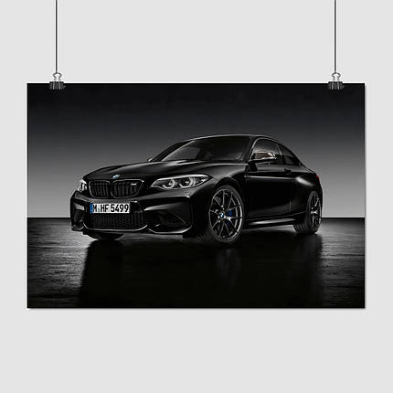 Плакат "BMW M2 2018", 40×60см, фото 1