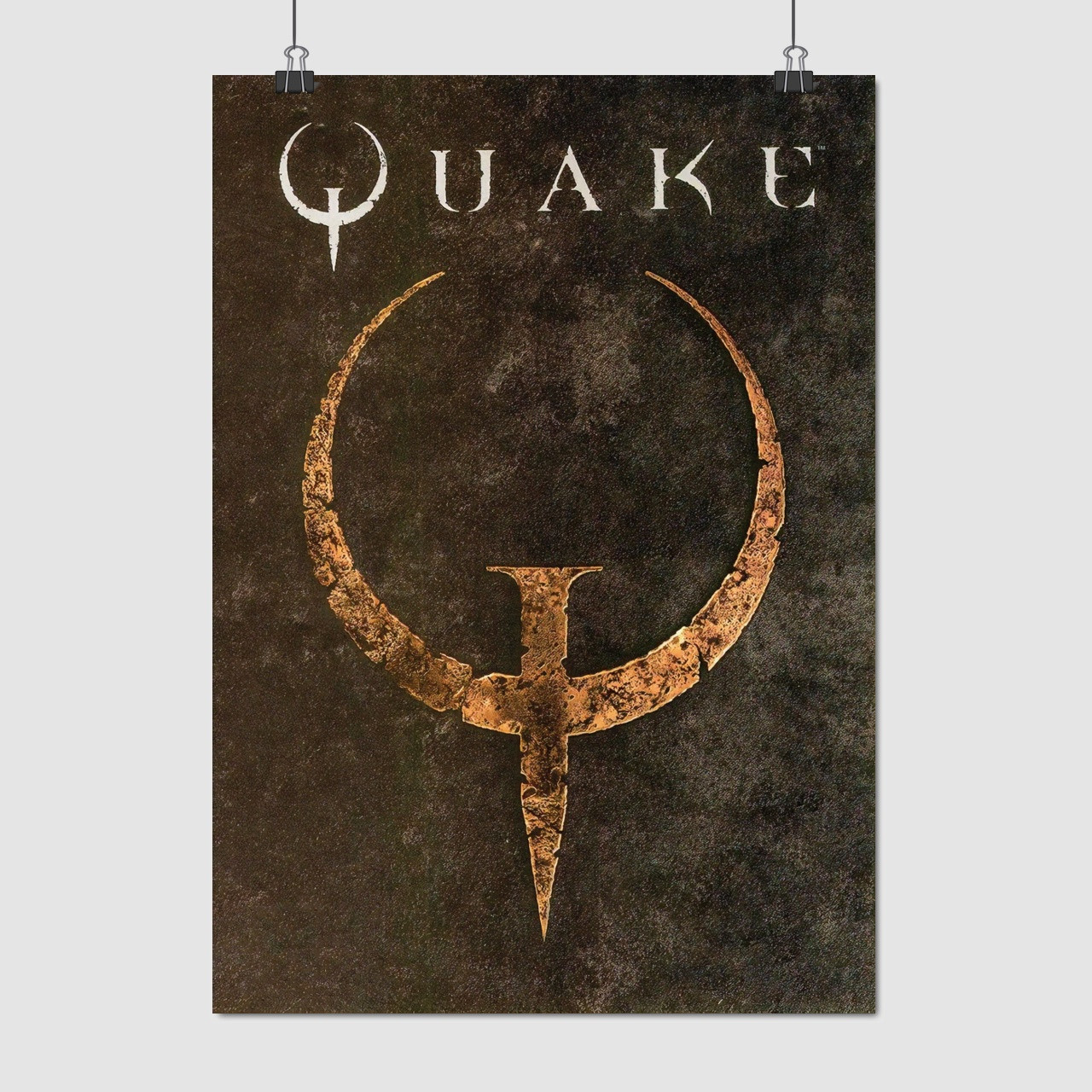 Плакат "Квейк 1, Quake 1 (1996)", 60×43см