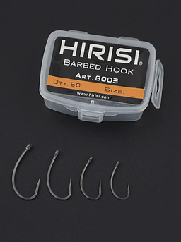 Гачки Риболовні Hirisi 8003 №6 50шт тефлонове покриття