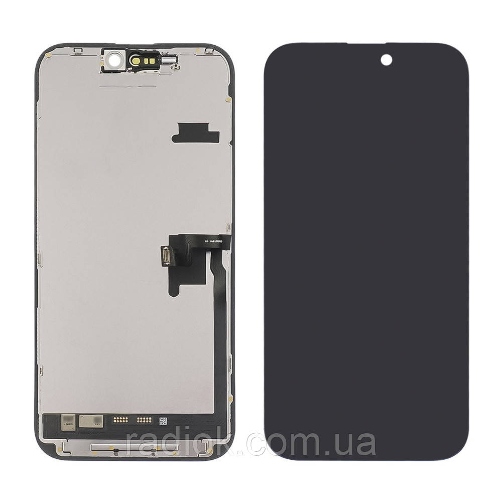 Дисплей для Apple iPhone 16 Pro Max з чорним тачскрином ZY-IN CELL