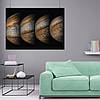 Плакат "4 знімки планети Юпітер, Jupiter, Сонячна Система, Jupiter", 43×60см, фото 8