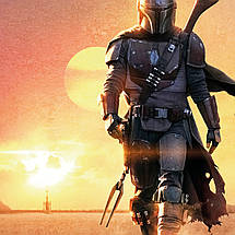 Плакат "Мандалорець, Зоряні Війни, Mandalorian, Star Wars", 43×60см, фото 3