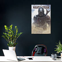 Плакат "Мандалорець, Зоряні Війни, Mandalorian, Star Wars", 60×39см, фото 4