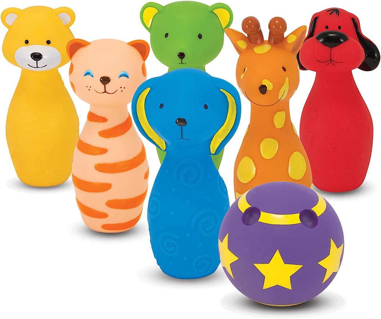 Розвиваючий набір Боулінг Друзі від Melissa & Doug, фото 1