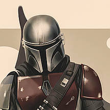 Плакат "Мандалорець, Зоряні Війни, Mandalorian, Star Wars", 60×40см, фото 3