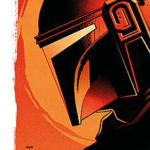 Плакат "Мандалорець, Зоряні Війни, Mandalorian, Star Wars", 60×40см, фото 3