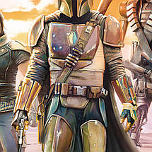 Плакат "Мандалорець, Зоряні Війни, Mandalorian, Star Wars", 60×39см, фото 3