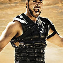 Плакат "Гладіатор, Максимус з мечем, Gladiator (2000)", 60×43см, фото 3