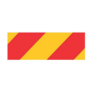 Табличка вантажівки світловідбивна к-кт з 2шт (таблички) 01.1114.1029