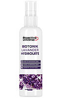 Гідролат лаванди, матує та заспокоює шкіру, для обличчя тіла та волосся, тонік 100мл, Bioactive