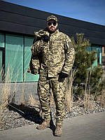 Комплект 3 в 1 Тактическийсталляторный костюм+ Убакс CoolPass ЗСУ Пиксель мм14 Military + Облегченная парка Пиксель