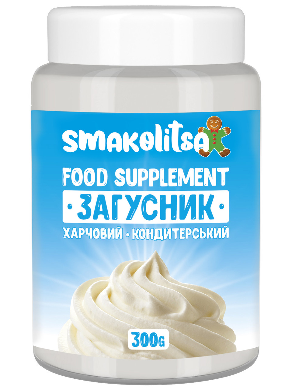 Харчовий загусник кондитерський для кремів, глазурі, наповнювачів 300г