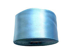 Стрічка атласна Блакитна 50мм*25ярдів №8099 арт.13598 ТМ КИТАЙ