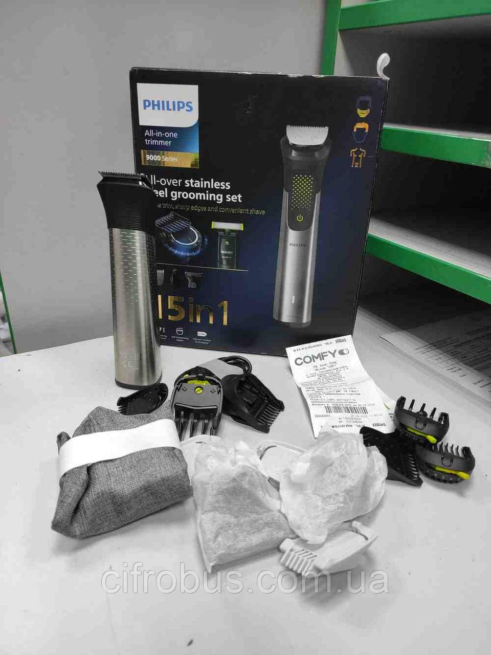 Машинка для стриження волосся тример Б/У Philips MG9552/15 series 9000 (15-в-1)