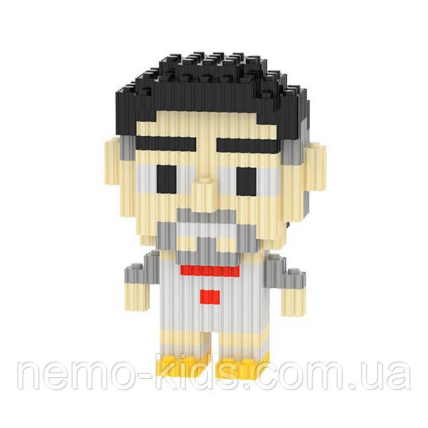 3d конструктор моделей футболіст Левандовскі Lewandowski, дитячий конструктор 3д фігурки, Фігурки футболістів