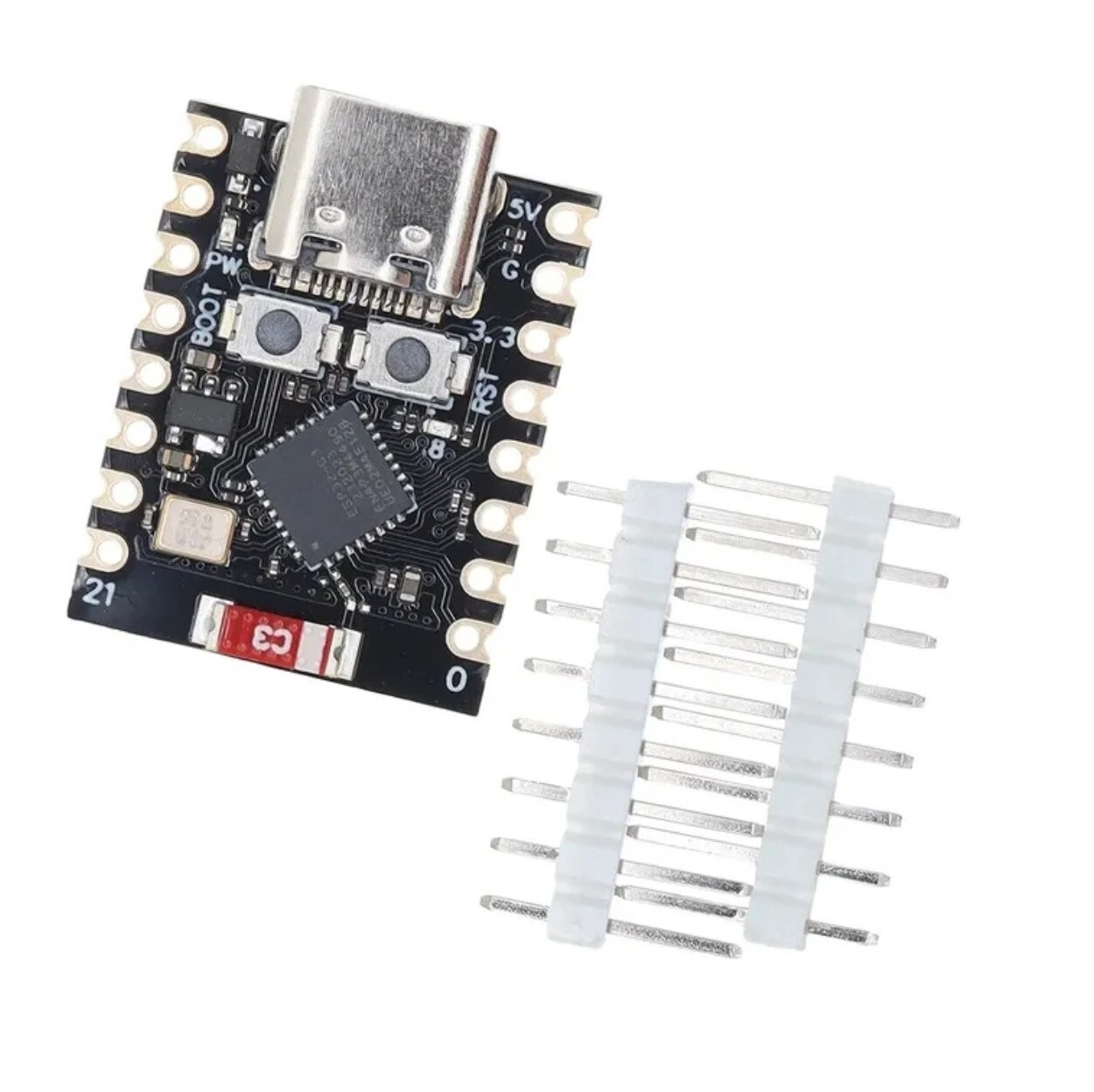 Плата розробки TENSTAR ROBOT ESP32-C3 Wi-Fi + Bluetooth модуль, для IoT, Arduino, Smart Home