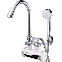 Проточний водонагрівач Zerix ELW08-EW (з індик. темп.) (ZX2788)