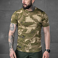 Тактическая хлопковая футболка Patriot камуфляж размер 44-46
