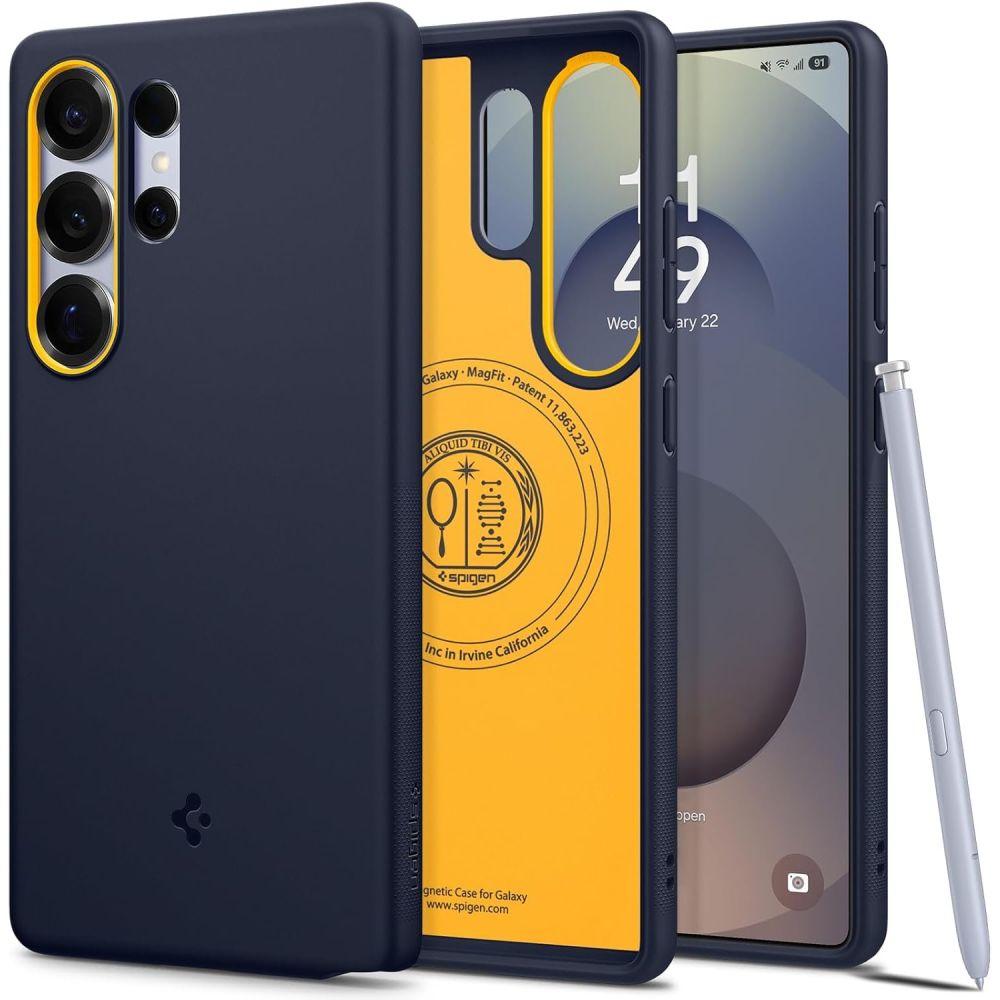 Чохол Spigen Nano Pop Mag до Samsung Galaxy S25 Ultra Blueberry Navy (ACS09056)