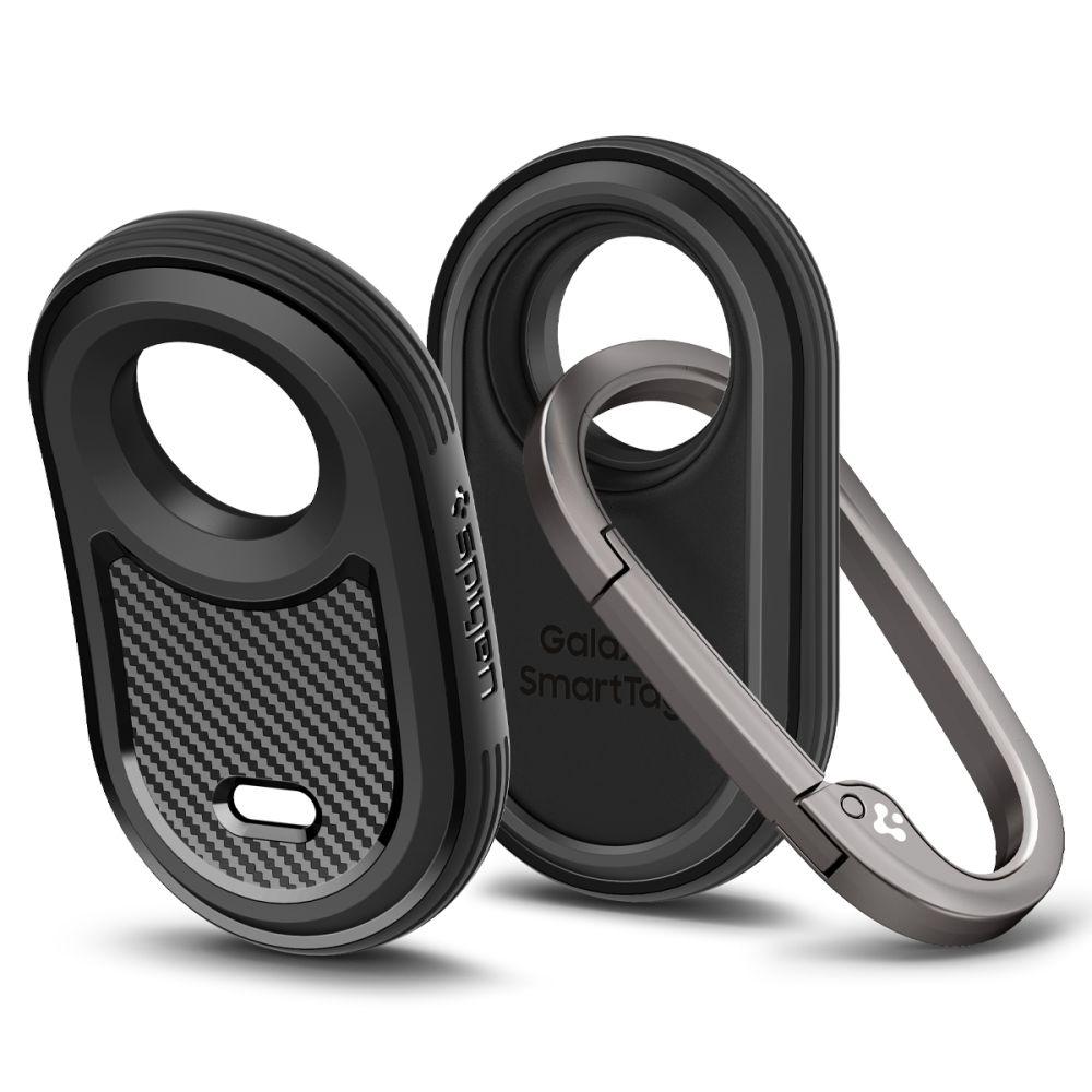 Чохол Spigen Rugged Armor до Galaxy SmartTag 2 Matte Black (ACS06271)