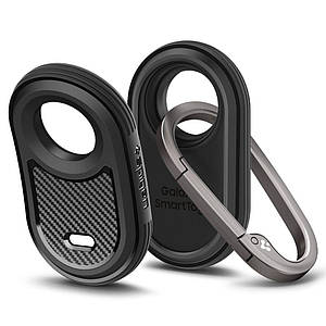 Чохол Spigen Rugged Armor до Galaxy SmartTag 2 Matte Black (ACS06271)