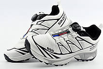 Білі кросівки Salomon XT-6 Lab Boa чоловічі, фото 6