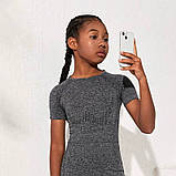 Фітнес костюм для дівчинки Спортивний костюм дитячий для гімнастики, акробатики, танців на 10 років, зріст 134-140, фото 5