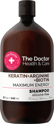 Шампунь The Doctor Health&Care Keratin + Arginine + Biotin Максимум енергії 946 мл