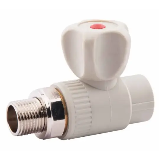 Кран радіаторний 25 3/4" прямой (Латунна куля)